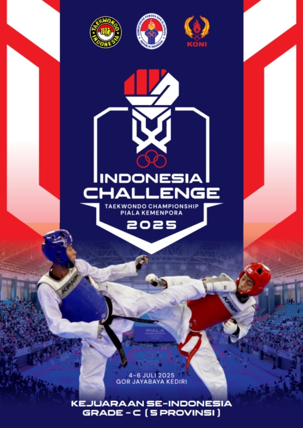 Ajang Pertarungan Prestasi Taekwondo di Tanah Air Taekwondo Indonesia Dojang speedclubtc